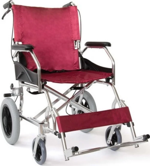 Vita Orthopaedics Αμαξίδιο Αλουμινίου Μεταφοράς VT401 09-2-004 Burgundy