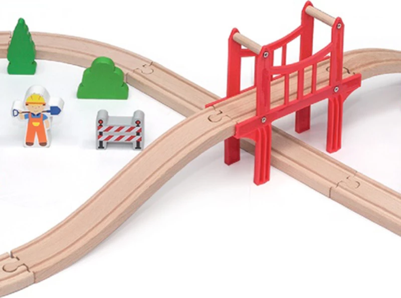 Viga Toys Train Set 39pcs