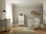 Βρεφική Συρταριέρα Savana Bianco/Tortora 76x45x90cm