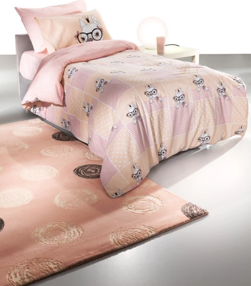 Saint Clair Παπλωματοθήκη Rosie 160x220cm Pinky