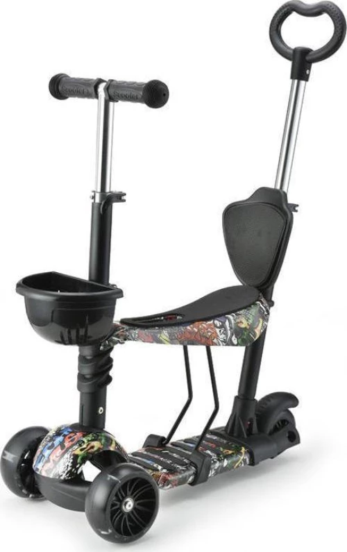Moni Scooter Pixy Black