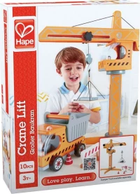 Hape Γερανός Ξύλινος Μεγάλος