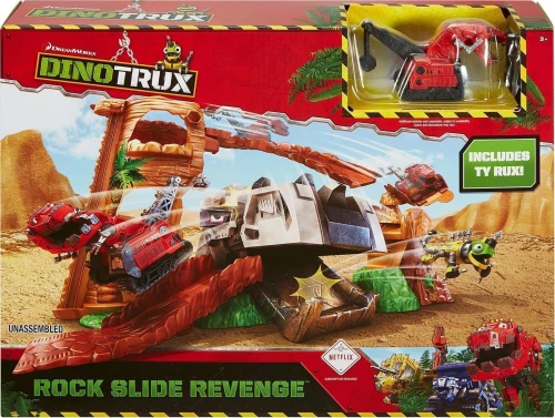 Mattel Dinotrux Rock Slide Revenge