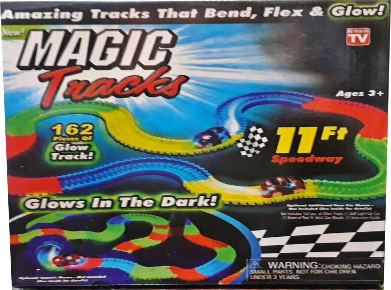 Magic Glow Tracks 162pcs