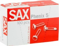 Sax Phenix Νo5 Διπλόκαρφα 25mm 100τμχ