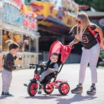 Lorelli Speedy Air Wheels Black&Red