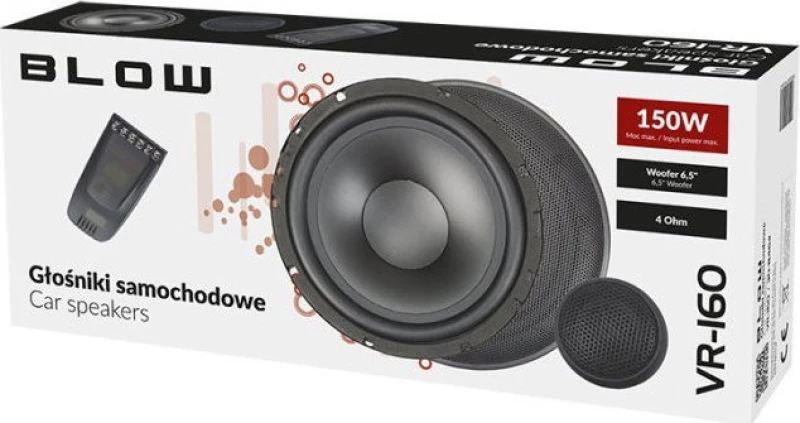 Σετ Ηχεία Αυτοκινήτου 6.5" / 150W Max - Blow Vr-160