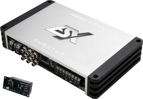 Esx Qe80.4Dsp Τετρακάναλος Eνισχυτής Aυτοκινήτου Class D, 4 X 80 Watts