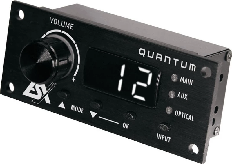 Esx Qe80.4Dsp Τετρακάναλος Eνισχυτής Aυτοκινήτου Class D, 4 X 80 Watts
