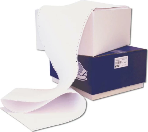 Μηχανογραφικό Χαρτί 9.5x11cm Μονό Λευκό