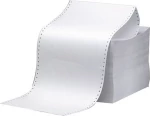 Μηχανογραφικό Χαρτί 9.5x11cm Μονό Λευκό