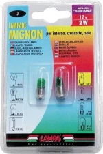 Lampa J Dashboard Green Lamp 12V 2τμχ