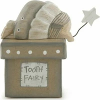 Synchronia Ξυλινο Κουτί Tooth Fairy Φυσικό