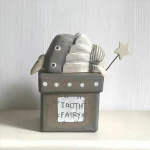 Synchronia Ξυλινο Κουτί Tooth Fairy Φυσικό