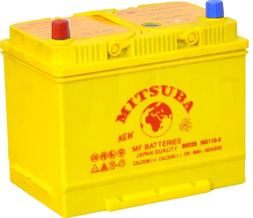 Μπαταρία Αυτοκινήτου Mitsuba 12V 80Ah 80D26R