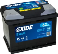Exide Excell 12V 62Ah EB621