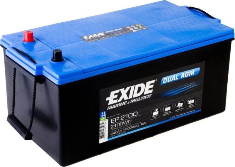 Exide Start Dual AGM 12V EP2100