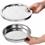 vidaXL Μεταλλικός Κάδος Απορριμμάτων Τοίχου 26lt