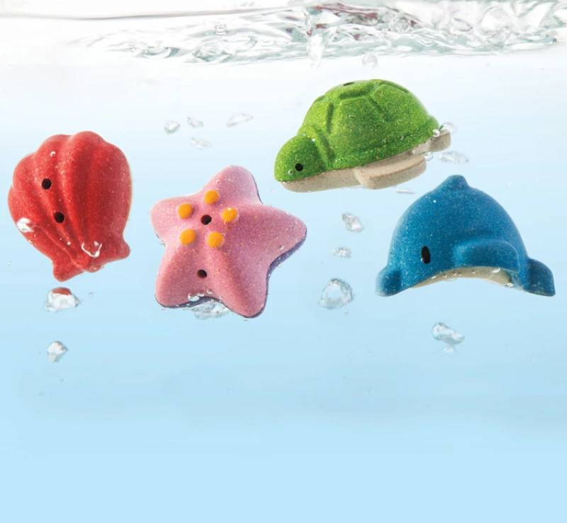Plan Toys Sea Life Bath Set