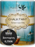 Mondobello Chalk Paint Σαντορίνη/Μαύρο 750ml