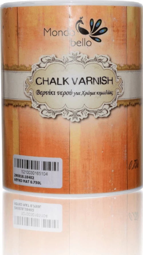 Mondobello Chalk Varnish Mat White 750ml