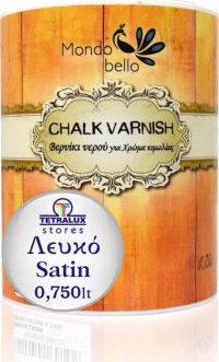 Mondobello Chalk Varnish Satin White 750ml