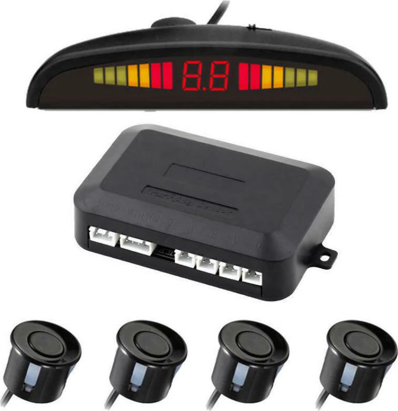 Beltec BSD04 Σετ αισθητήρες παρκαρίσματος με οπτική και ηχητική ειδοποίηση