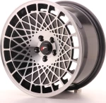 Japan Racing Wheels JR14 16x8 ET25 (4x100) Gloss Black/Machined Face