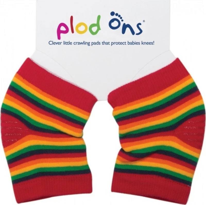 Baby to Love Plod Ons Eπιγονατίδες για Μπουσούλημα Rainbow Stripe