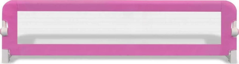vidaXL Μπάρα Κρεβατιού 150x42cm Ροζ 2τμχ
