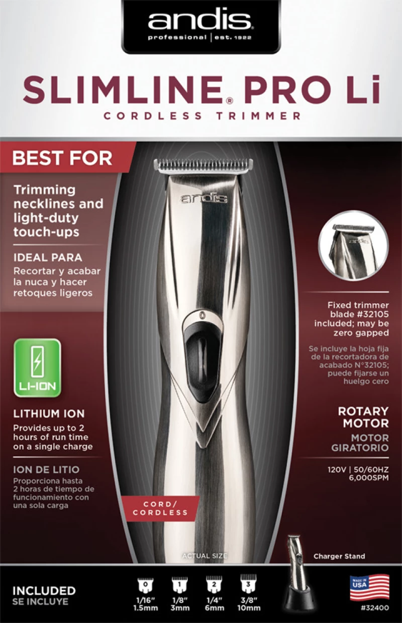 Andis Slim Line Pro Silver