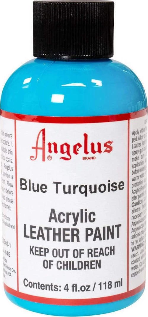 Angelus Leather Paint Blue Turquoise 118ml
