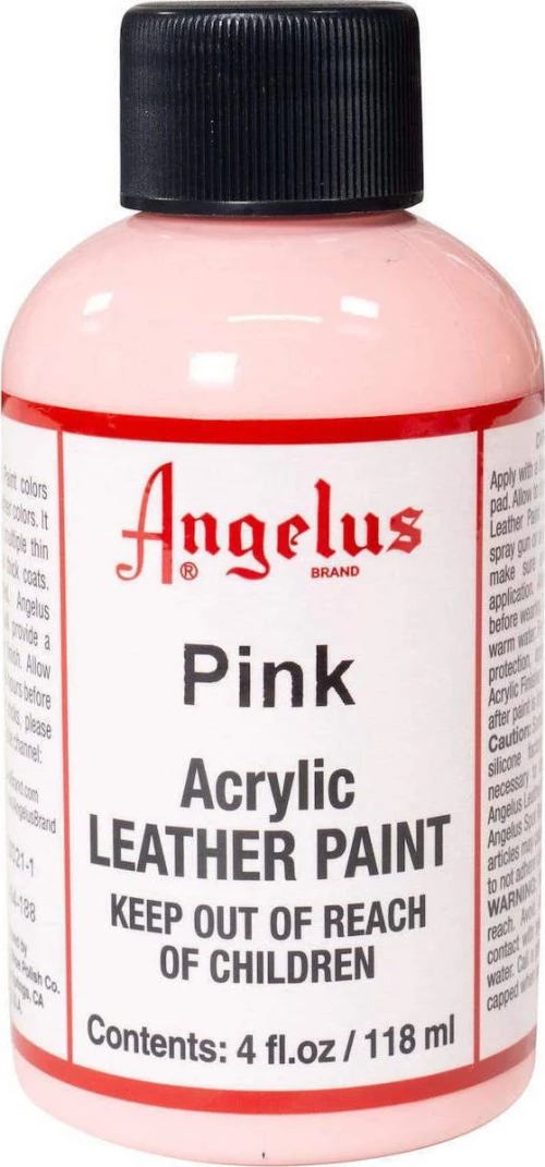 Angelus Leather Paint Pink 118ml