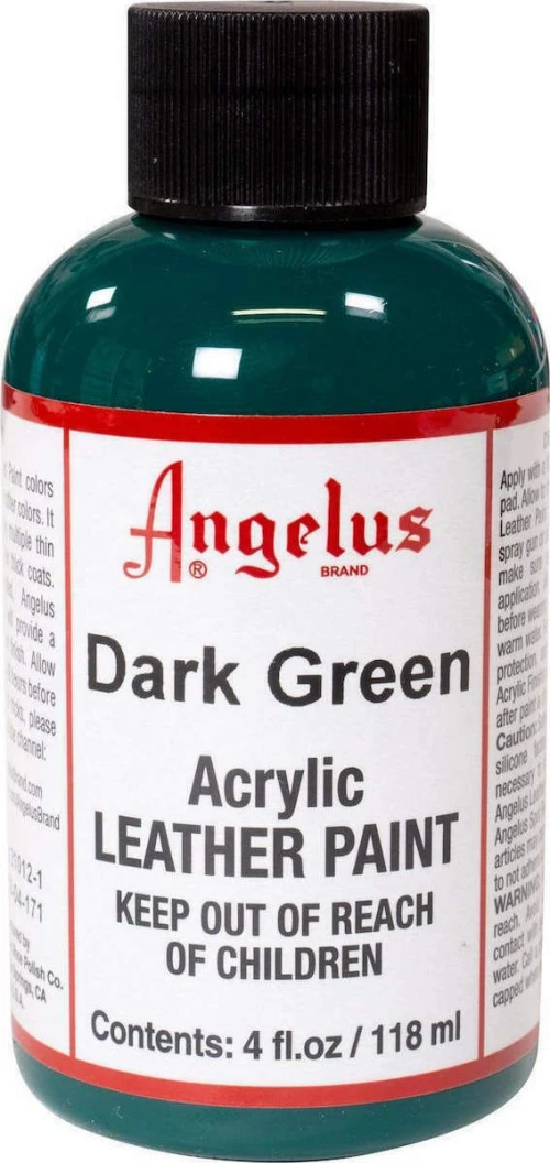 Angelus Leather Paint Dark Green 118ml