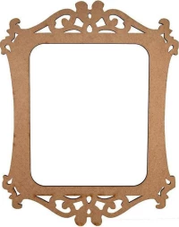 Κάδρο με 28 Tρύπες MDF 250x170x3mm