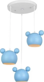 Elmark 3Φ Mickey Μεταλλικό 955MICKEY3/B