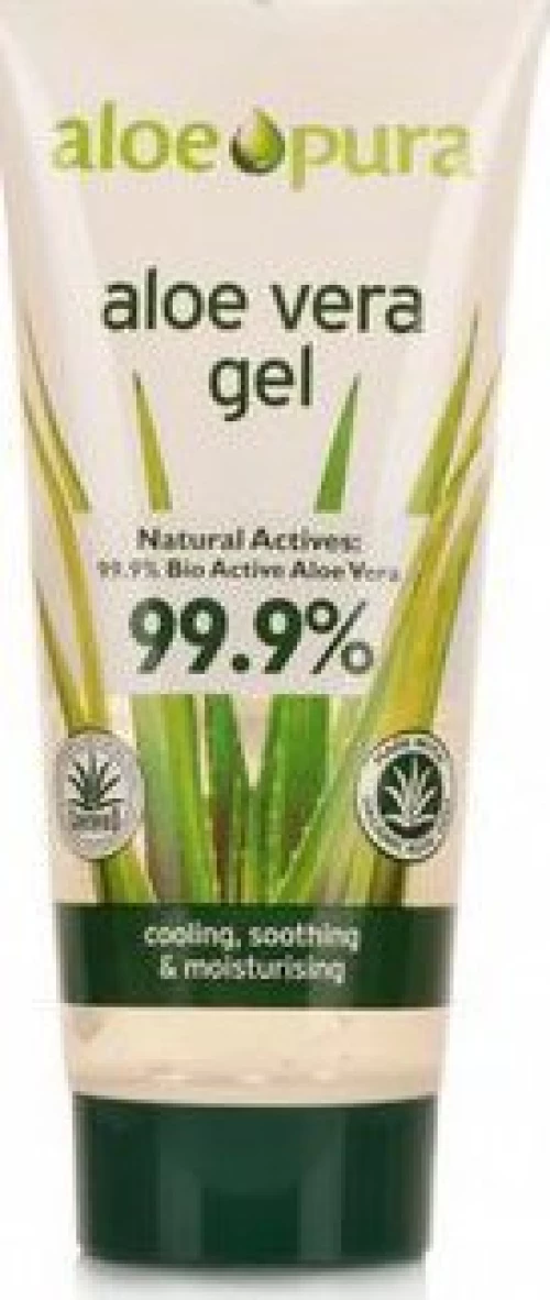 Optima Naturals Organic Aloe Vera Gel 99.9% Cooling Soothing & Moisturising 100ml