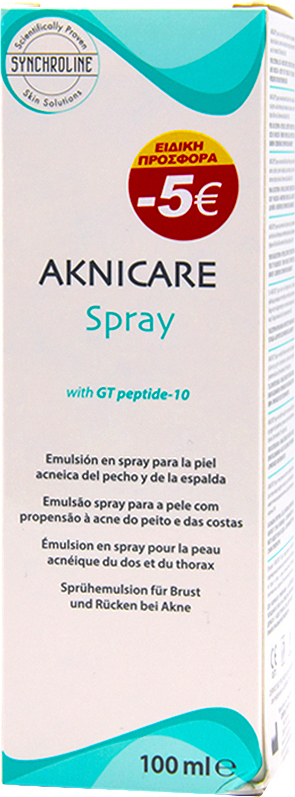 Synchroline Aknicare Chest & Back Spray Emulsion 100ml