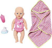 Baby Born Κούκλα My Little Με Μπουρνουζάκι 32Εκ. #Zf825341