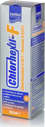Intermed Chlorhexil-F για την Καθημερινή Προστασία Δοντιών & Ούλων 250ml