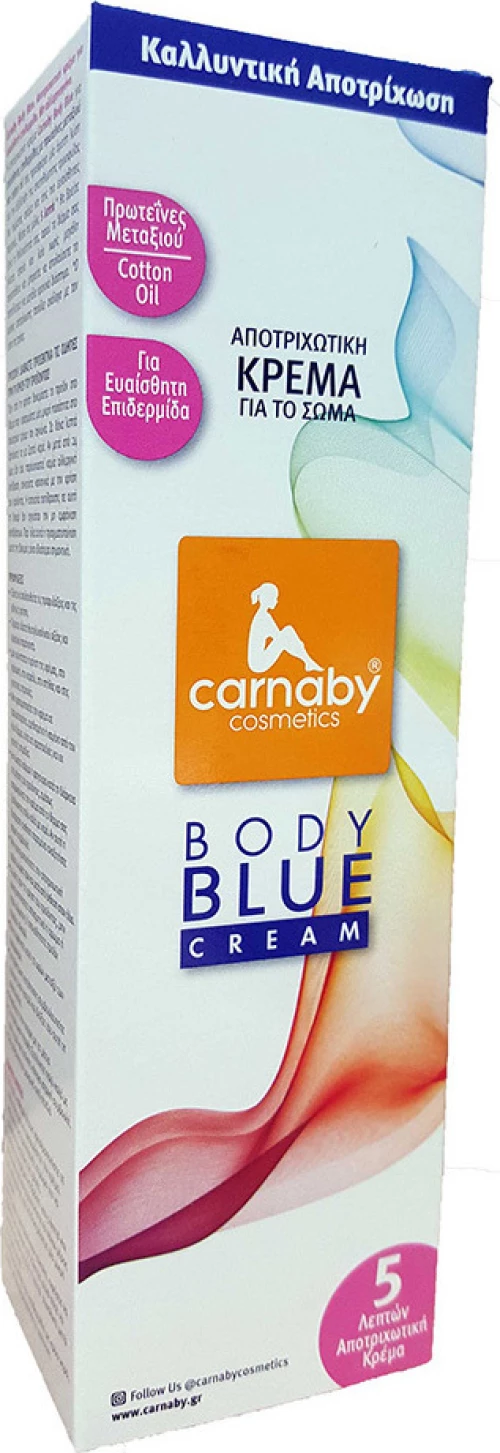 Carnaby Body Blue Cream Sensitive 150ml