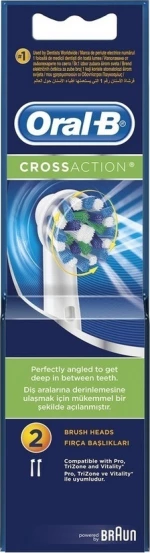 Oral-B Cross Action 2τμχ