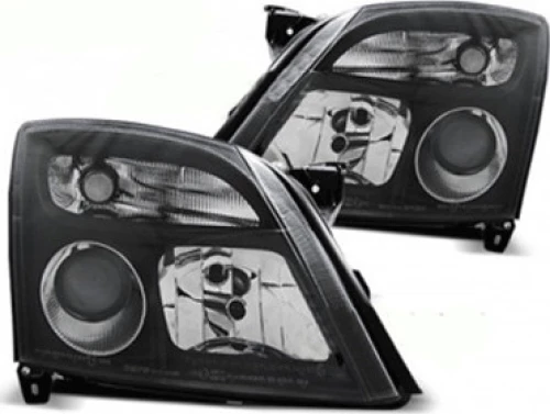 Μπροστινά Φανάρια Set Για Opel Vectra C 02-05 Projectors Μαύρα H7/H7 Depo