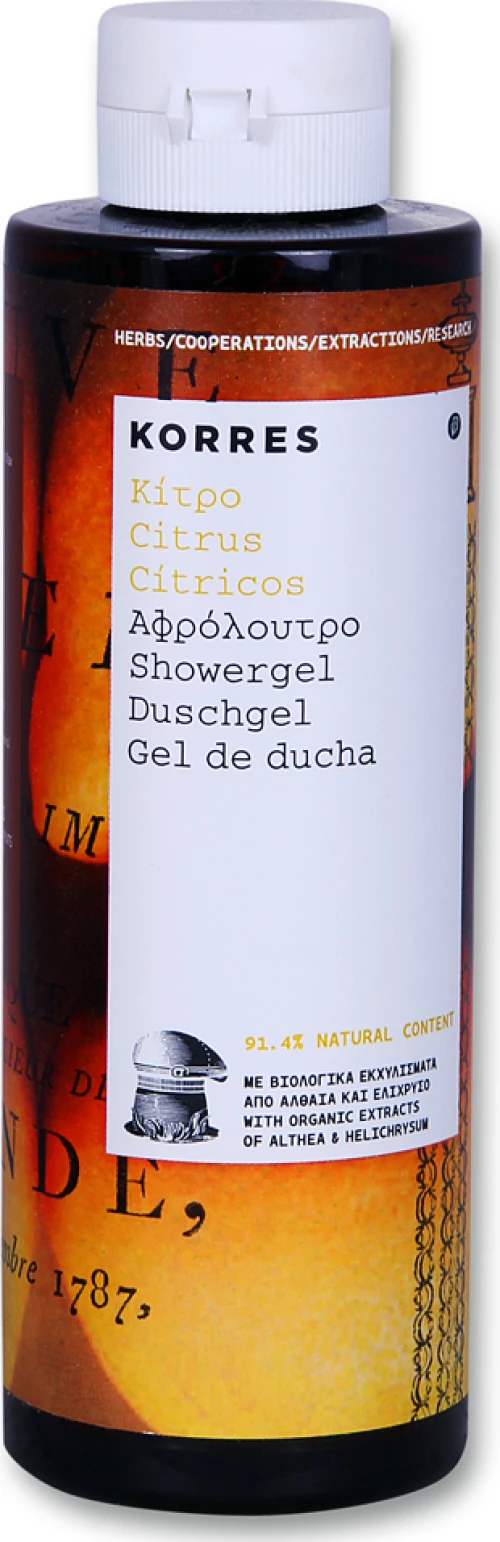 Korres Citrus Showergel 250ml