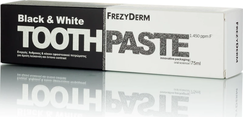 Frezyderm Black & Polish Toothpaste 75ml