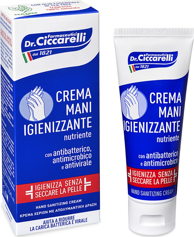 L'Officinale del Dottor Ciccarelli Απολυμαντική Κρέμα Χεριών 75ml