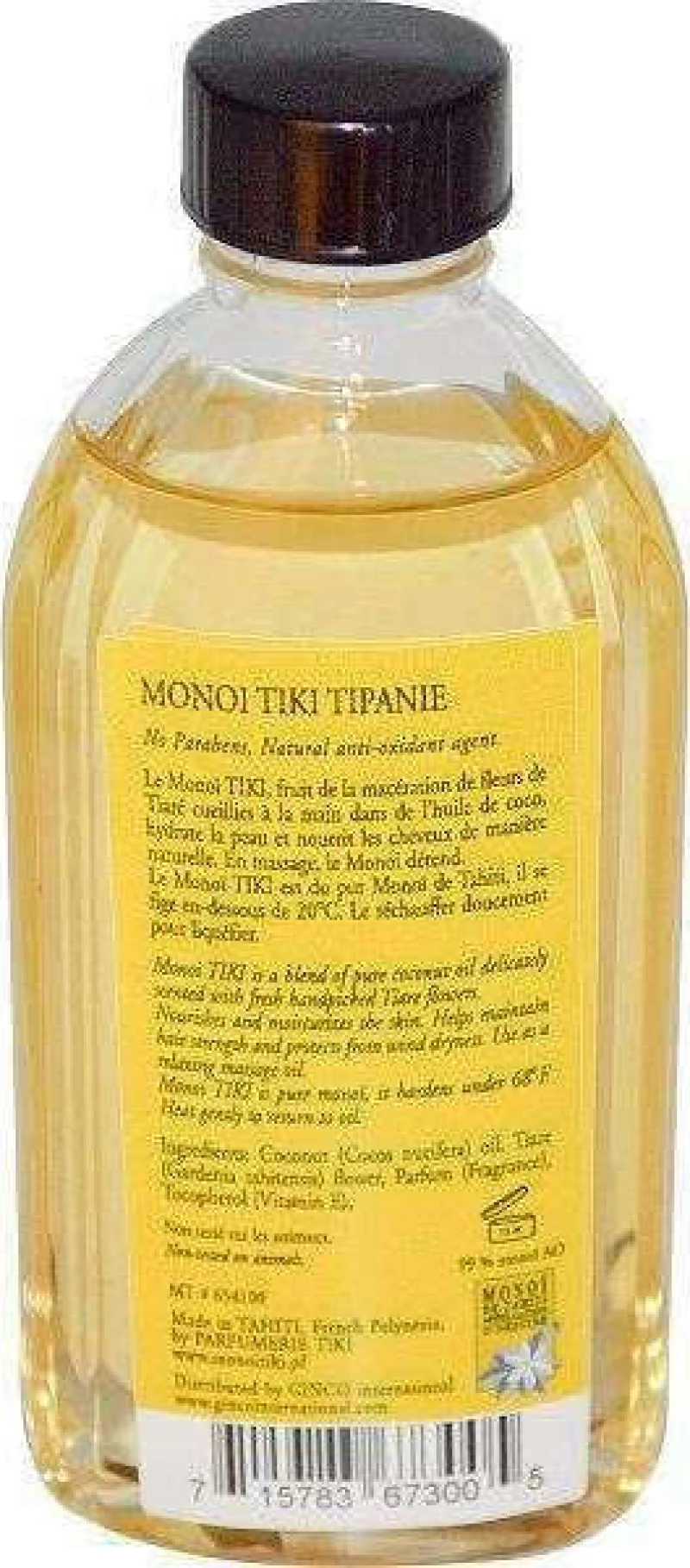 Monoi Tiki Tahiti Tipanie Oil 120ml
