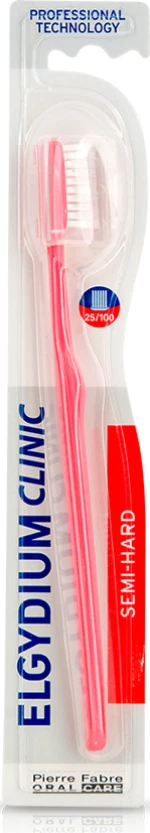 Elgydium Clinic 25/100 Ροζ
