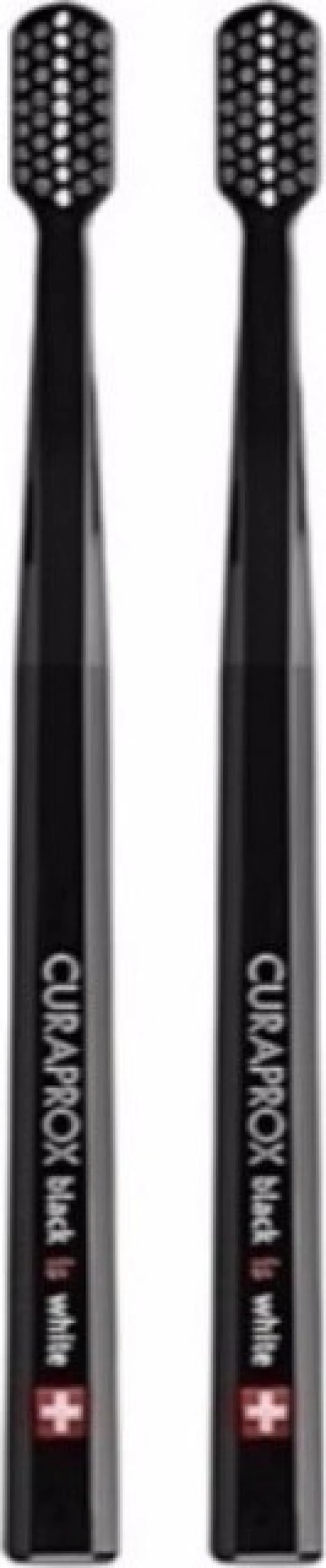 Curaprox Black is White Μαύρο 2τμχ