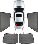 CarShades Πλαϊνά Σκίαστρα Σετ Hyundai i10 2013+ 5D 4τμχ